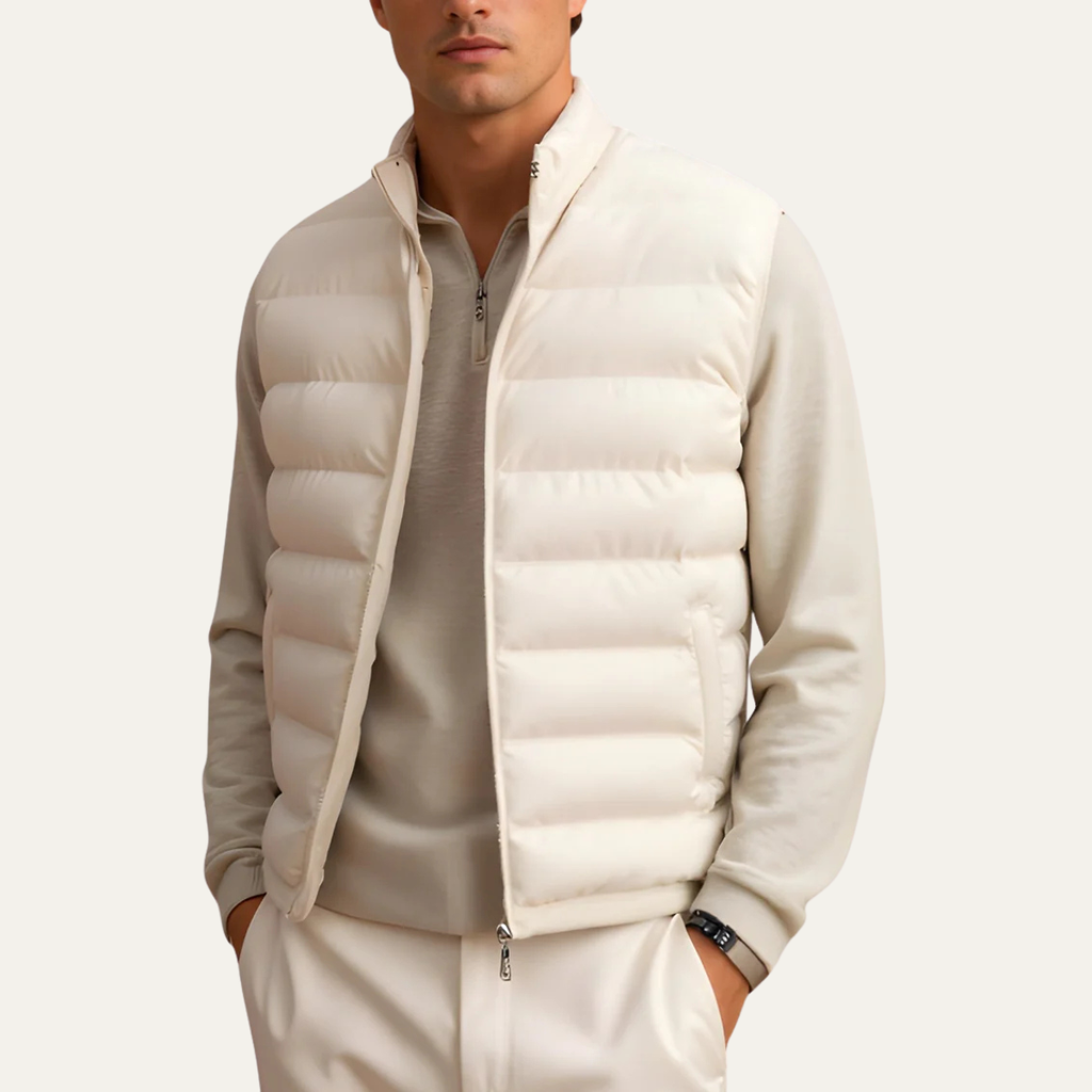 The Caldwell Men’s Lightweight Down Packable Puffer Vest