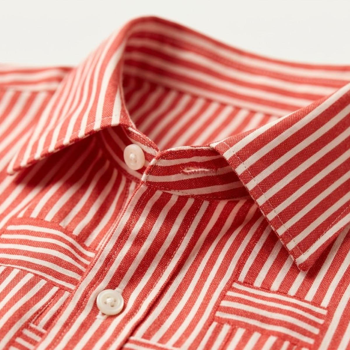 The Dunhill Men’s Lightweight Striped Wrinkle Resistant Shirt