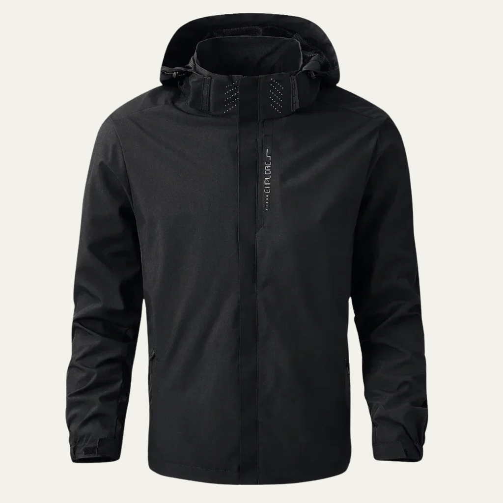 The Sovereign Waterproof Rain Jacket – Windproof Hooded Outdoor Shell Coat