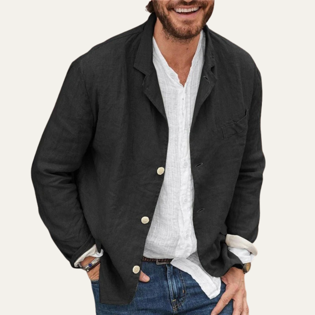 The Milan Men's Stylish Jacket - Lightweight Blazer