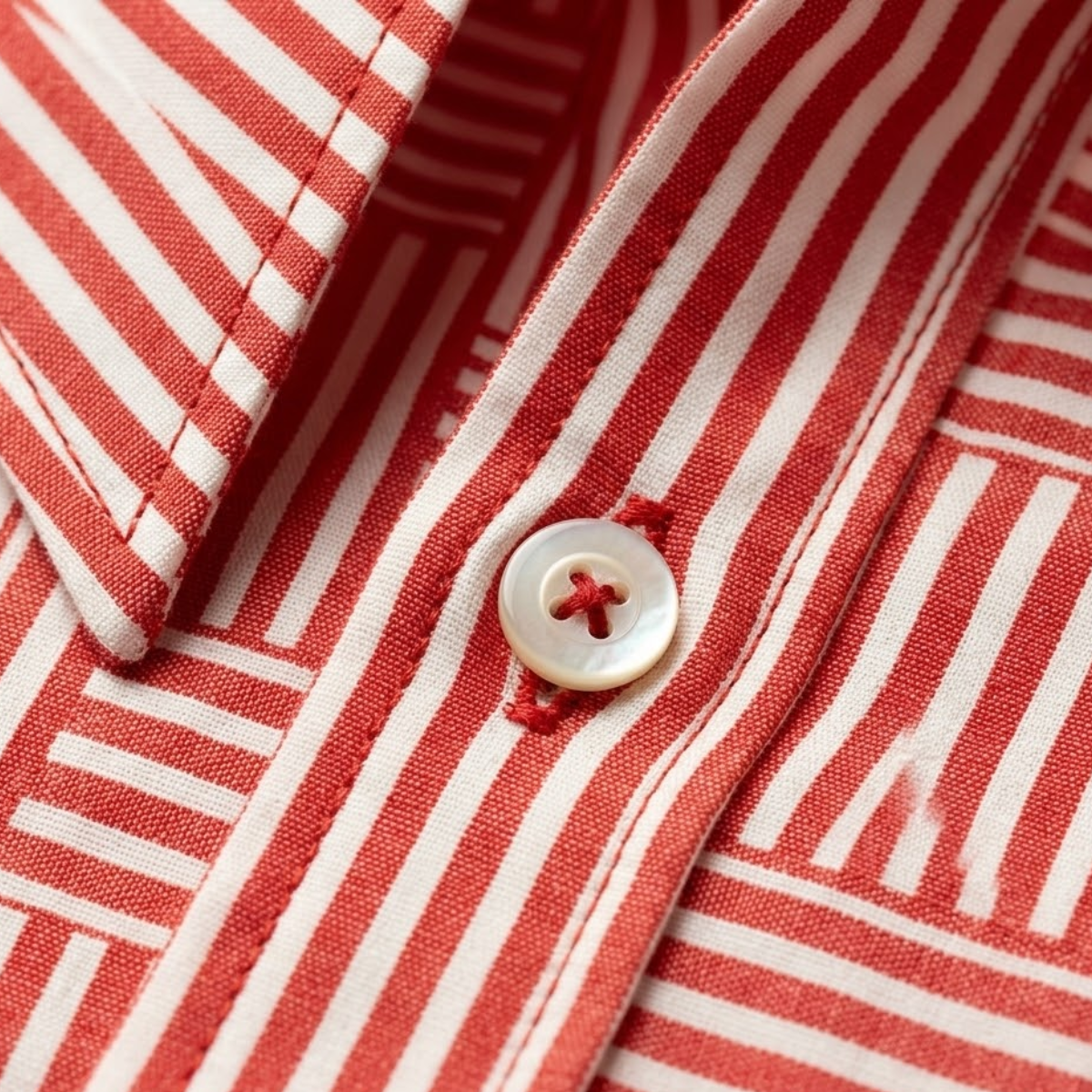 The Dunhill Men’s Lightweight Striped Wrinkle Resistant Shirt
