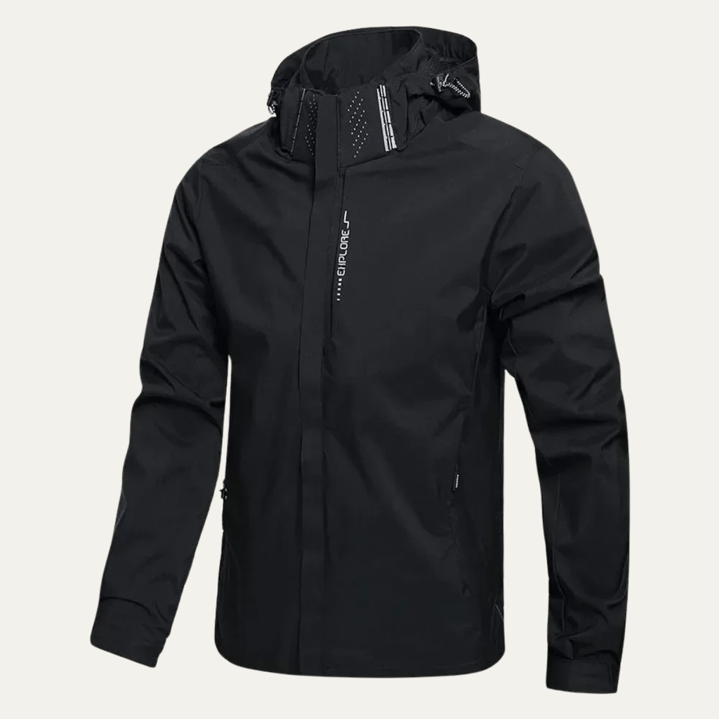 The Sovereign Waterproof Rain Jacket – Windproof Hooded Outdoor Shell Coat