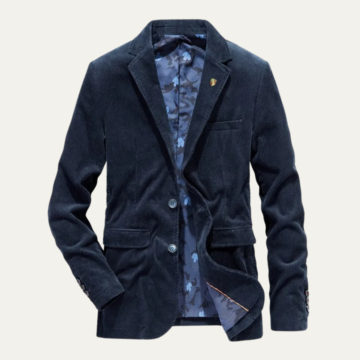 The Ridgeway Men’s Vintage Corduroy Wedding Guest Blazer