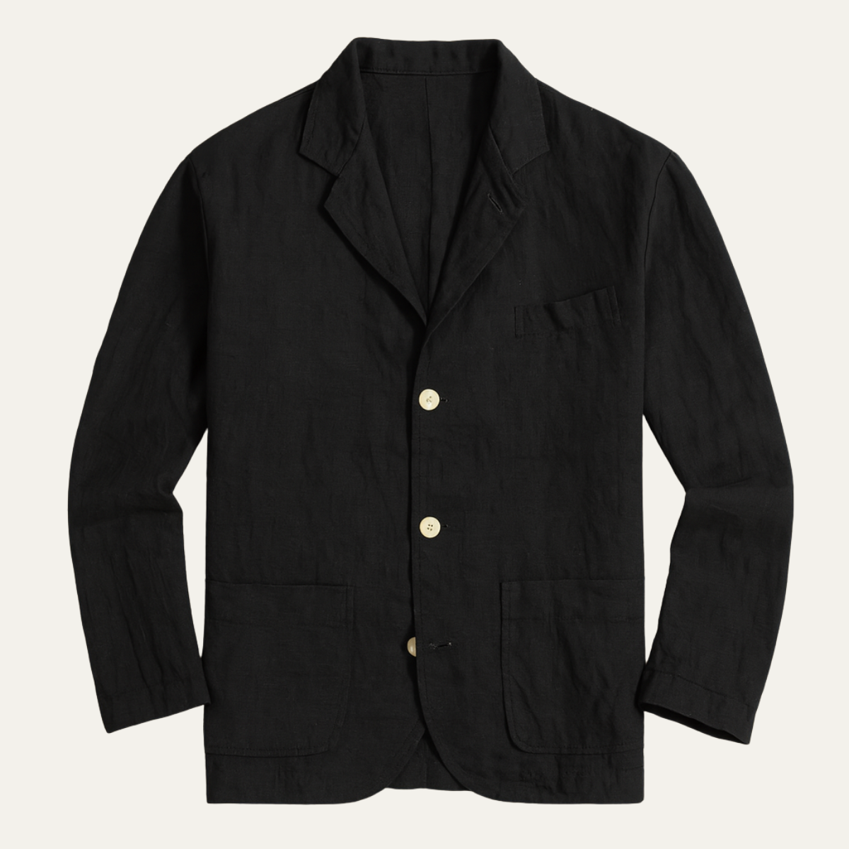 Men's Stylish Cotton Jacket - Lightweight Blazer - Wedding Guest