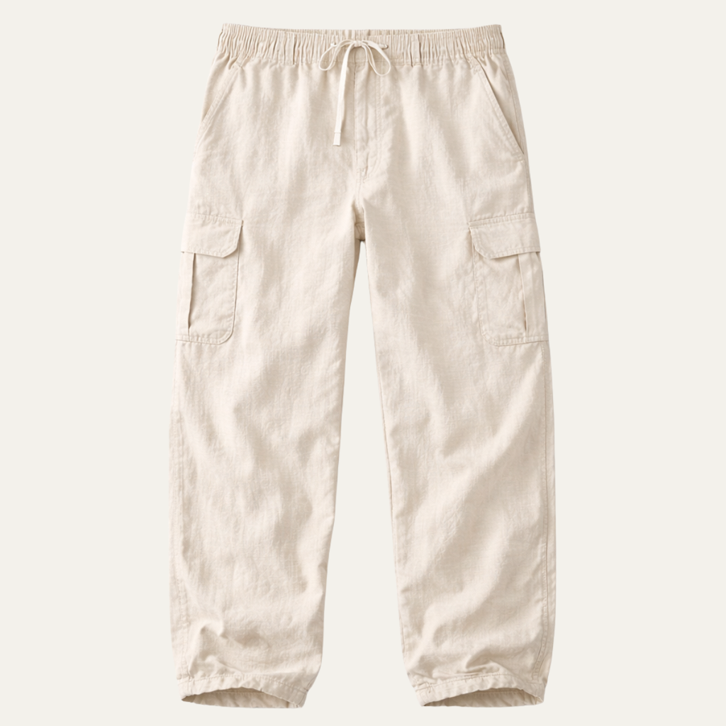 The Maplecrest Men’s Loose Fit Multi Pocket Cargo Pants