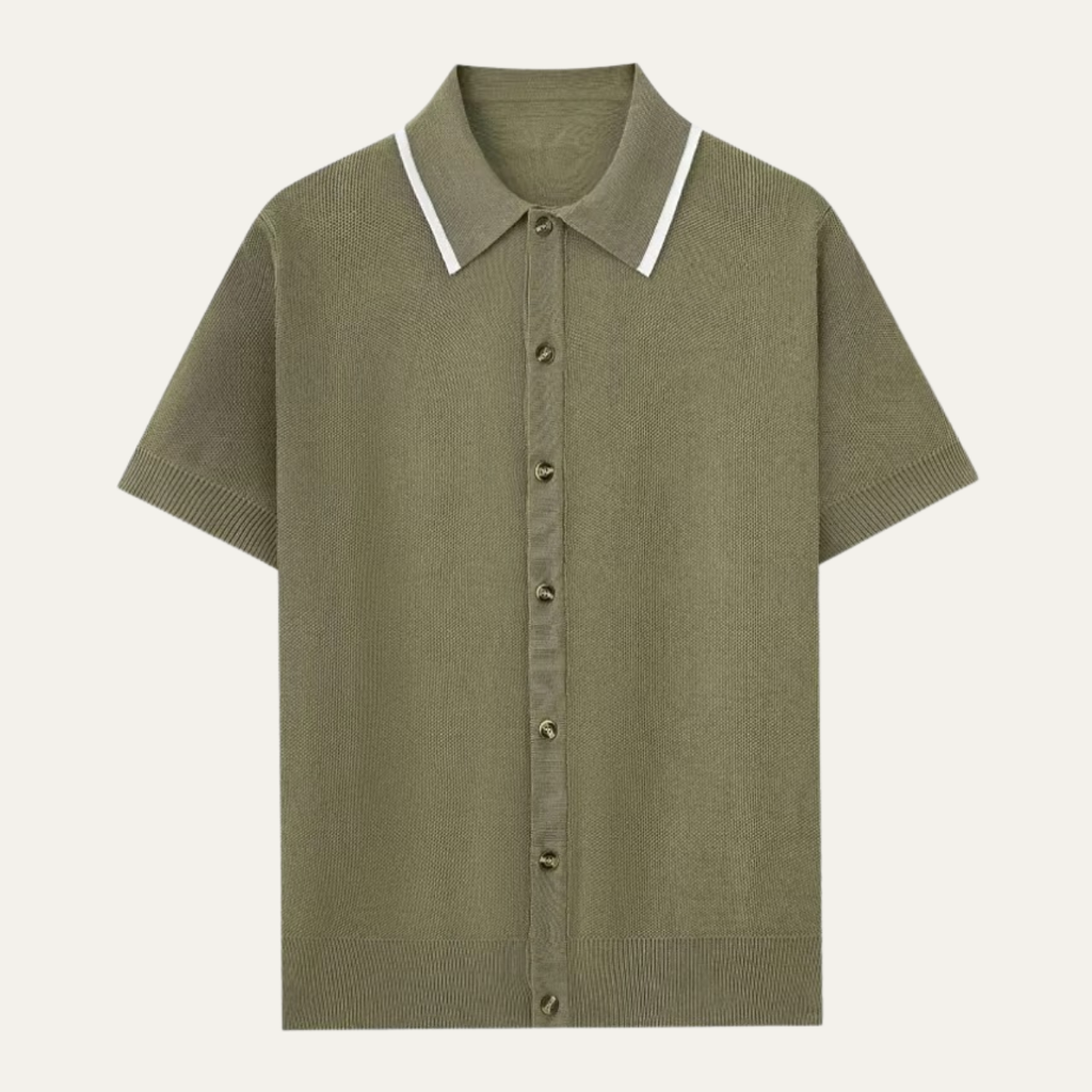 The Scottsdale Men’s Knit Summer Polo Shirt