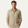 The Zurich Vintage Long Sleeve Cotton Shirt for Men