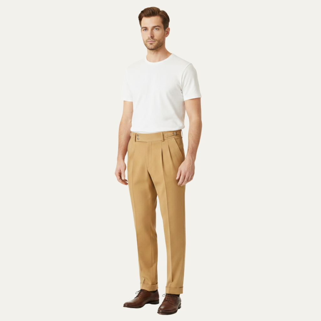 The Waterfall Ridge Men’s Classic Slim Fit Business Suit Pants