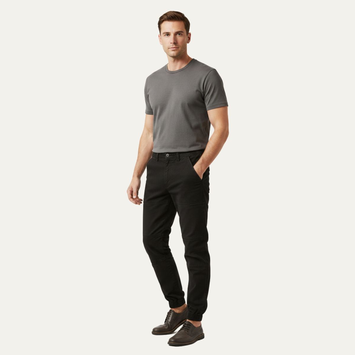 The Bayside Men’s Slim Fit Utility Casual Pants