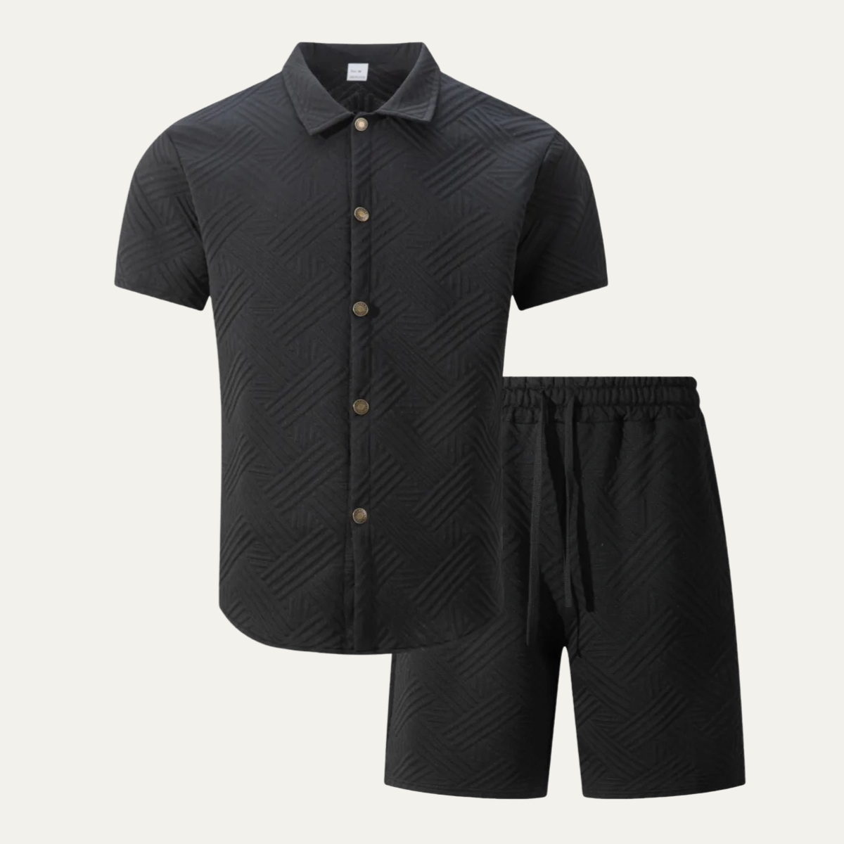 The Napa Men’s Waffle Summer Matching Set