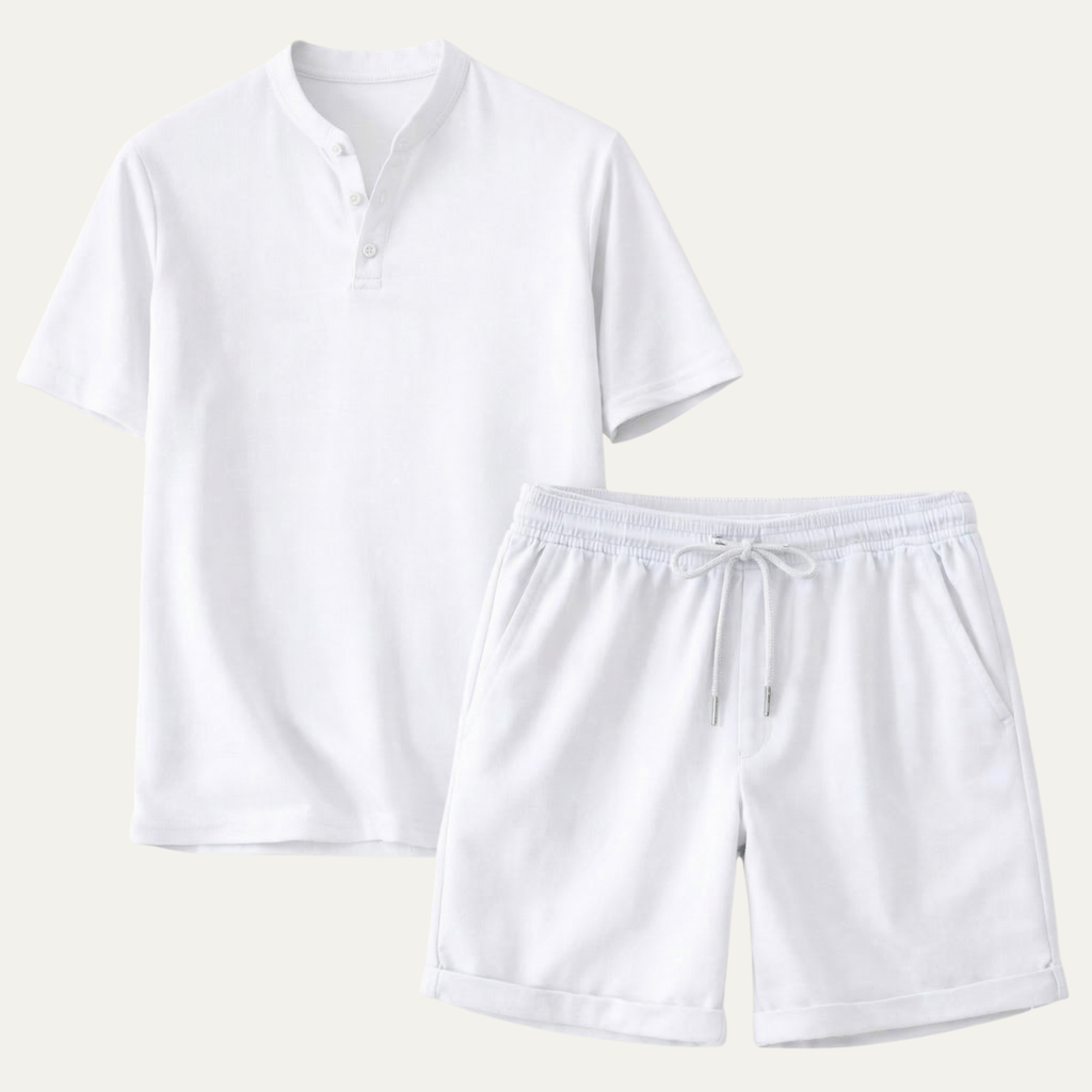 The Pinevalley Men’s Casual Summer Set – T Shirt & Shorts