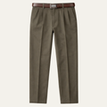 The Montfield Men’s Double Pleated High Waist Straight Leg Pants