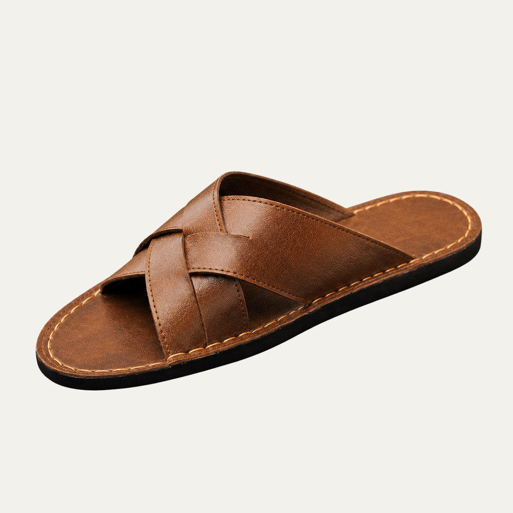 The Marin Men’s Soft Sole Comfort Slide Sandals