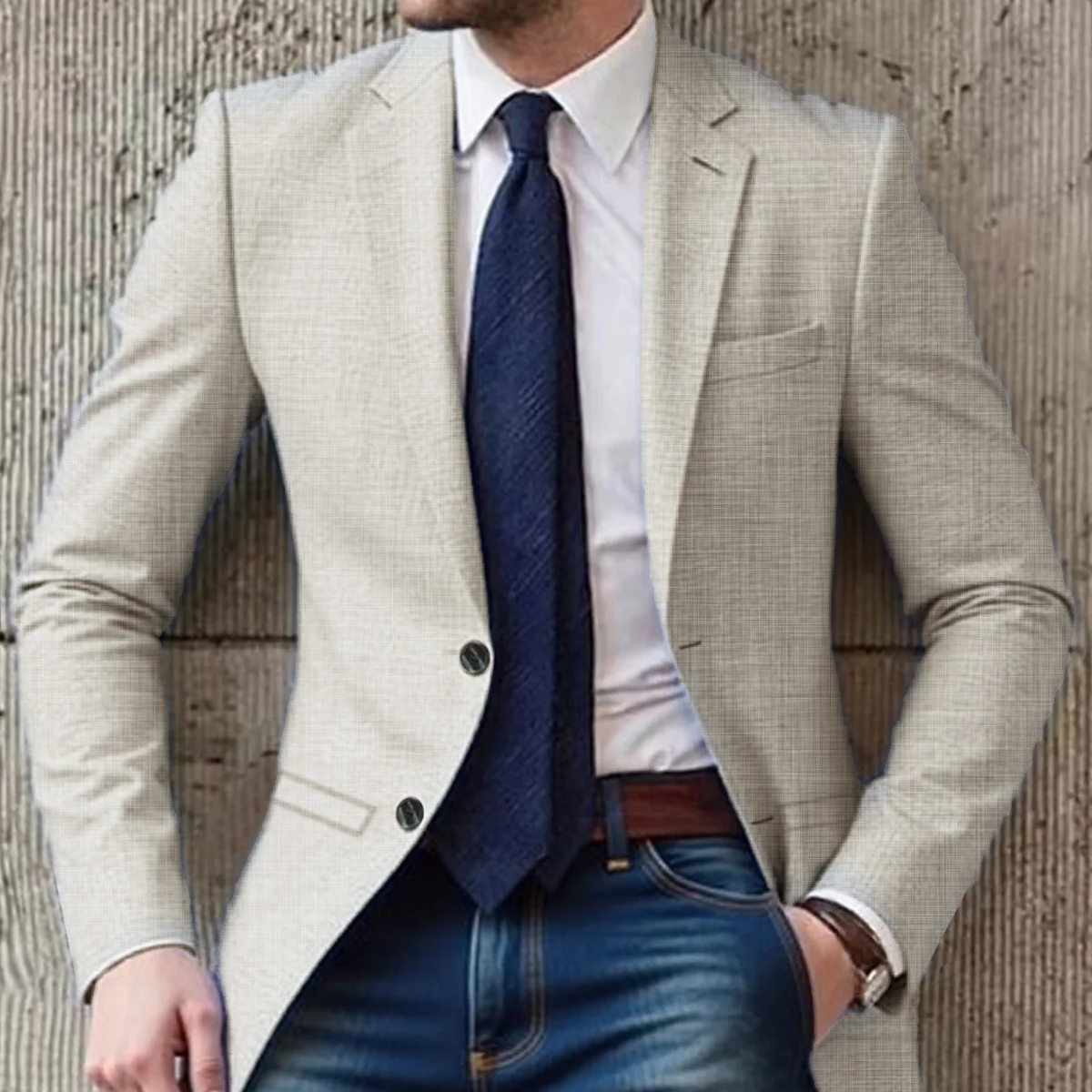 The Brenton Men's Smart Casual Slim Fit Blazer