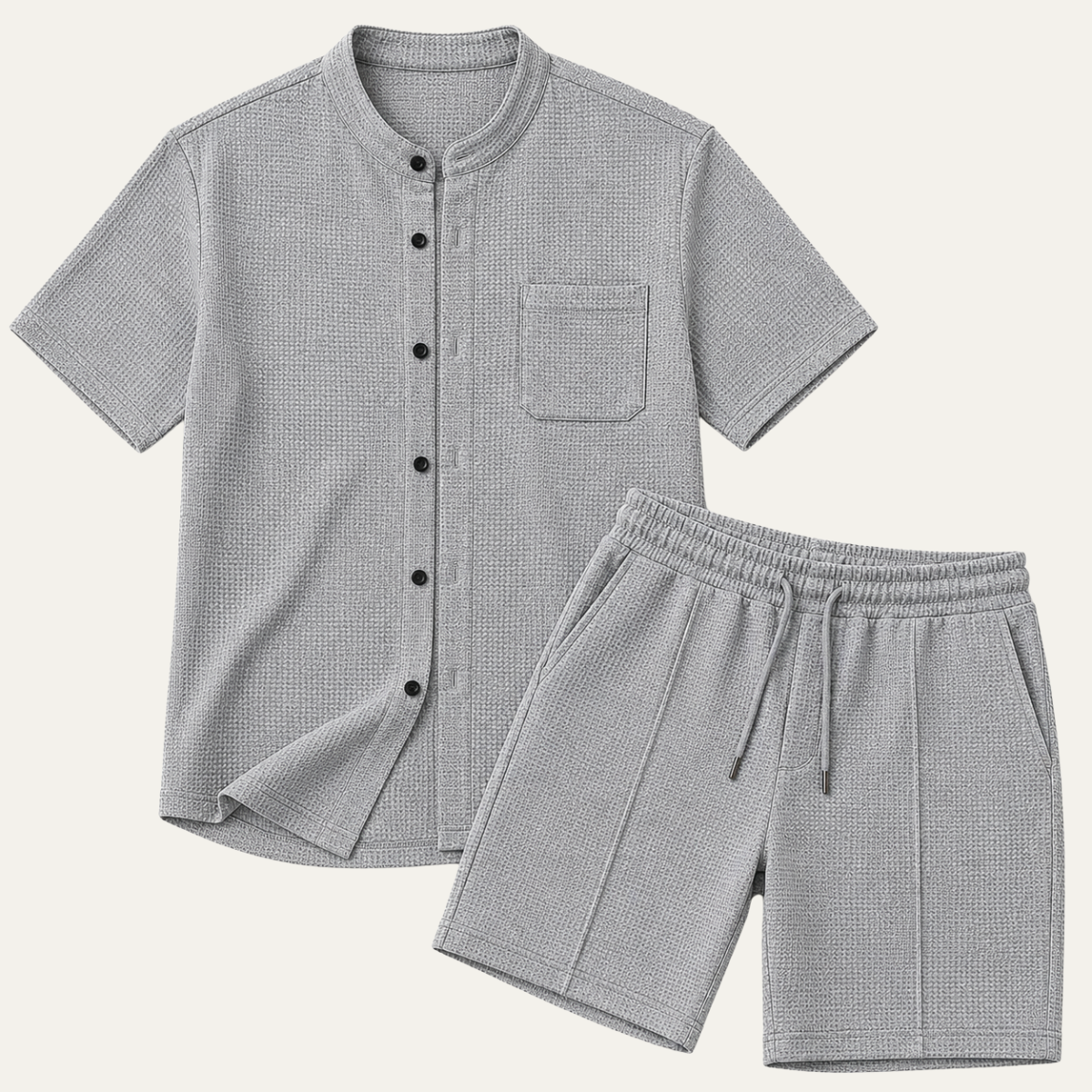 The Lancaster Men’s Waffle Smart Matching Set