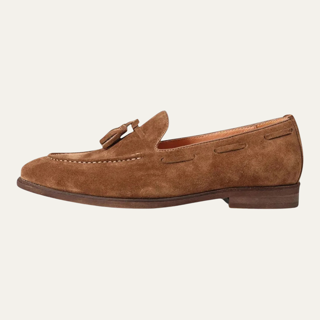 The Stratton Men’s Faux Leather Tassel Loafers