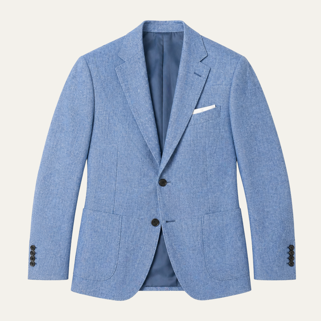 The Langford Men’s Linen Blazer - Slim Fit Jacket