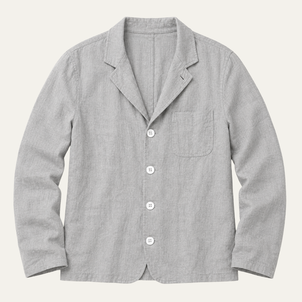 The Ellsworth Men’s Linen Casual Overshirt