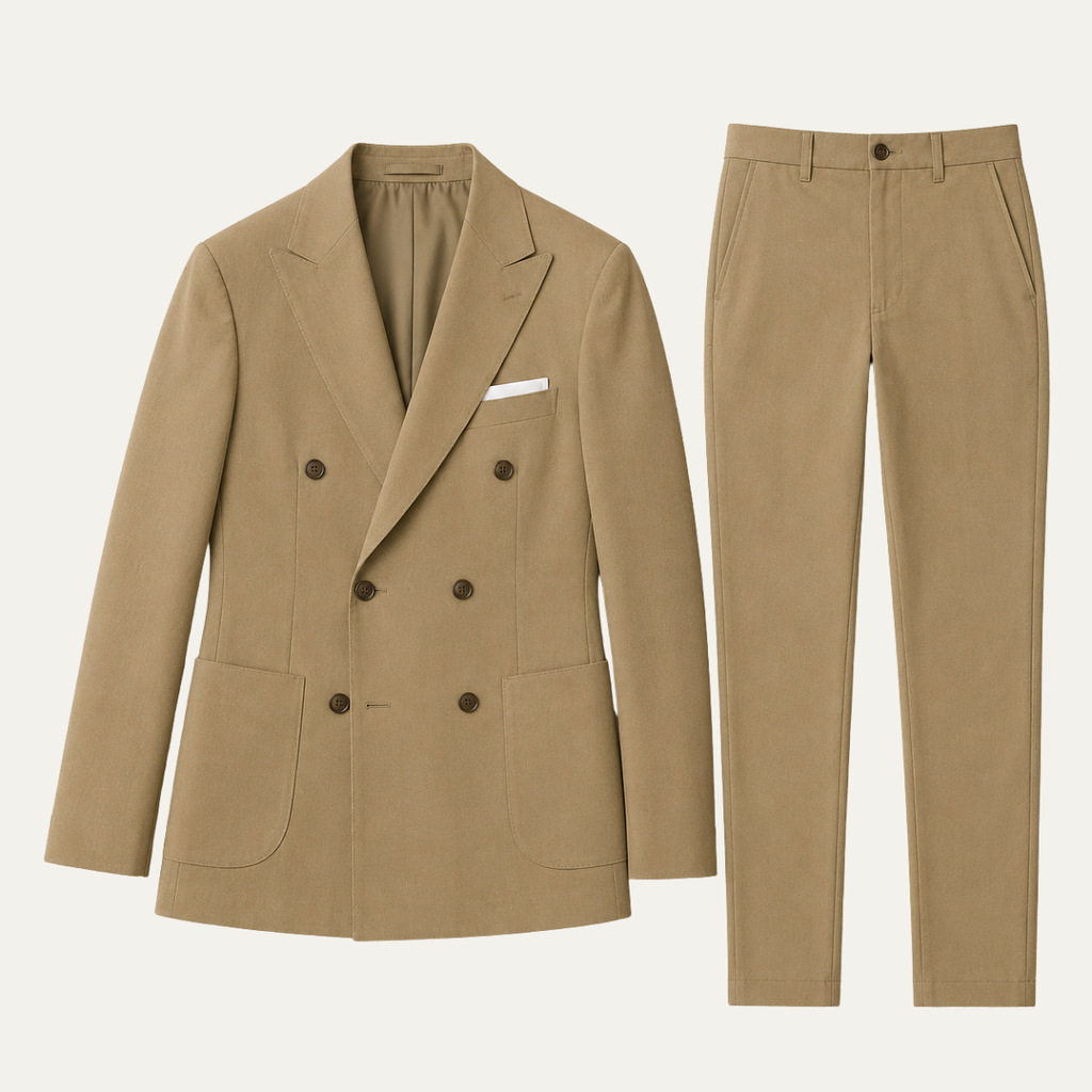 The Rutherford Men’s Double Breasted Smart Suit