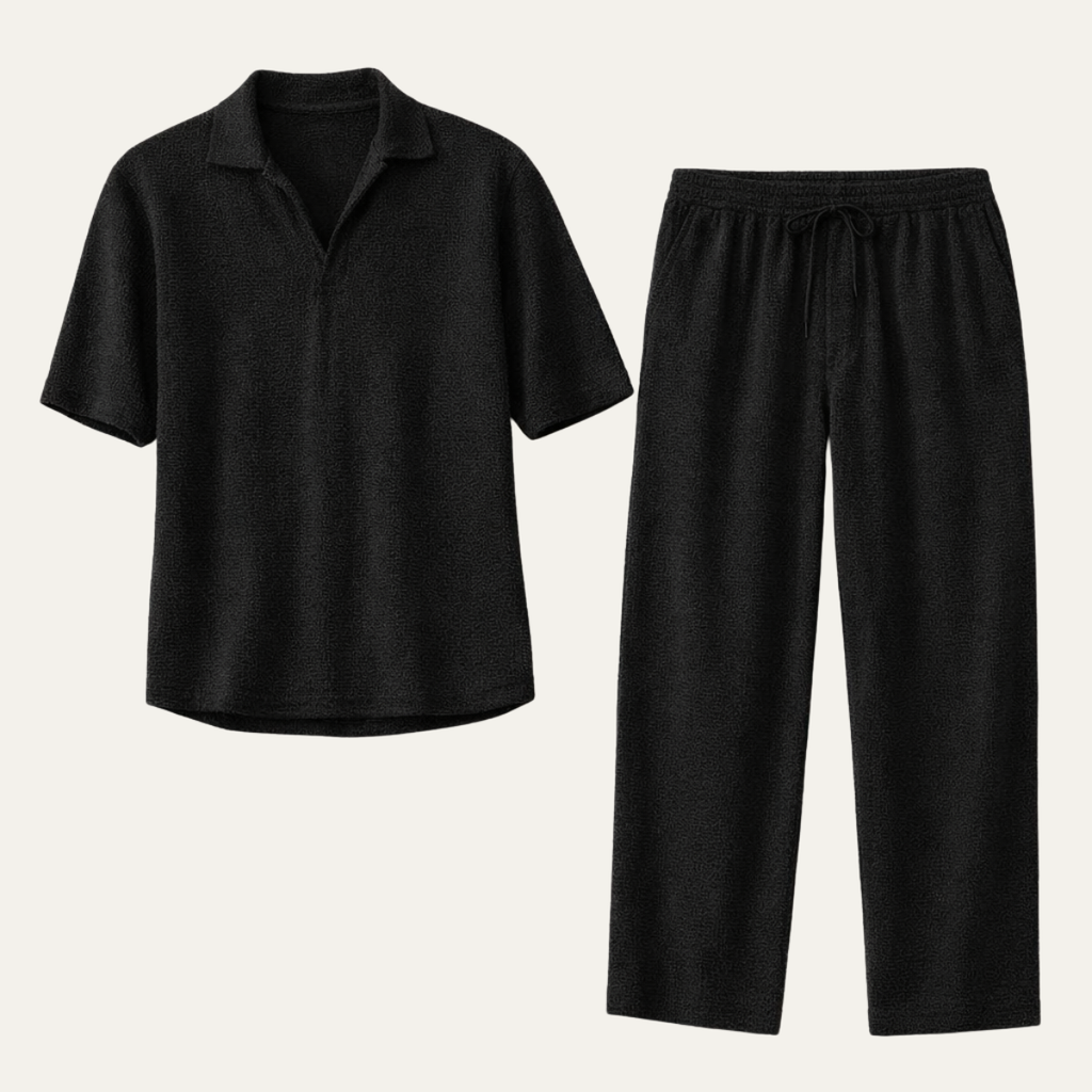 The Warwick Men’s Relaxed Trendy Summer Set – Shirt & Pants