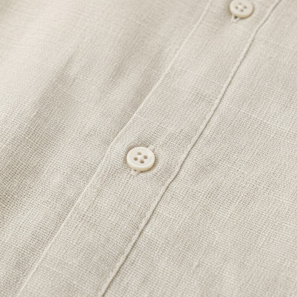 The Brighton Men’s Relaxed Oversized Cotton Button Up Shirt