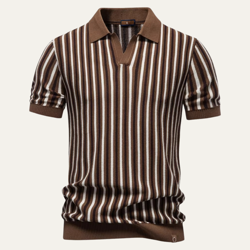 The Greenfield Men’s Knit Smart Polo Shirt