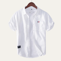 The Salerno Men’s Slim Fit Cotton Button Up Shirt