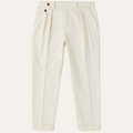 The Sunshine Coast Men’s Double Pleat Tailored Suit Smart Dress Pants