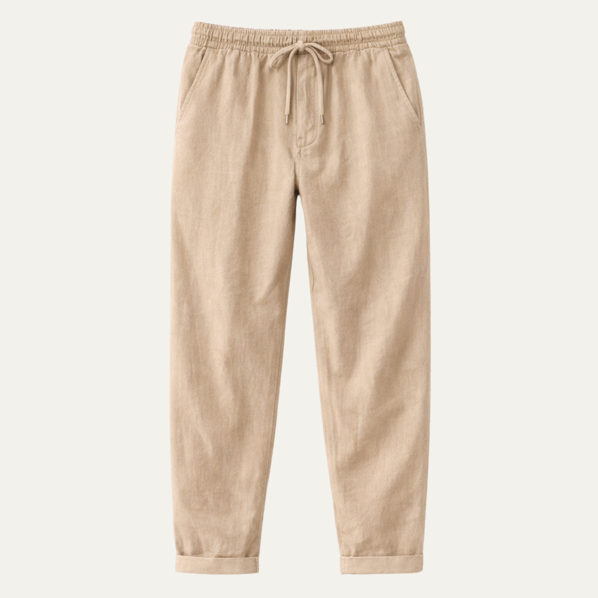 The Maple Ridge Men’s Cotton Linen Wide Leg Pants