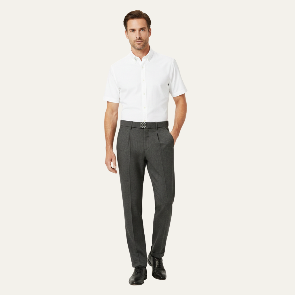 The Northshore Men’s Slim Fit Pleated Linen Dress Pants