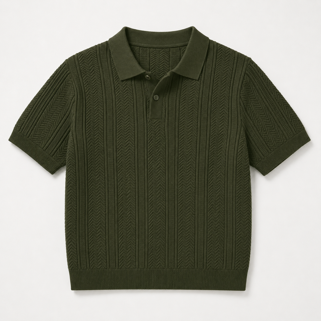 The Westbrook Men’s Smart Knit Polo Shirt