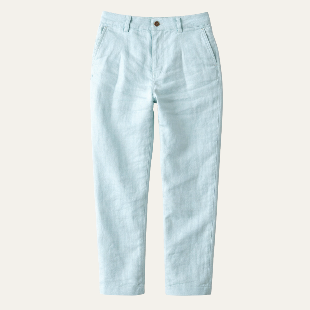 The Elmwood Ridge Men’s Linen Ankle Length Pants