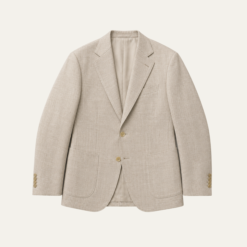 The Atherton Men's Smart Linen Blazer