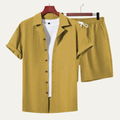 The Stonefield Ridge Men’s Summer Co Ord Set – Shirt & Shorts