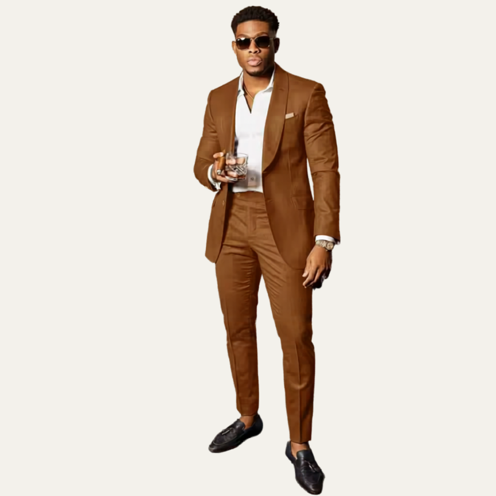 The Palm Desert Men’s Luxury Wedding Suit