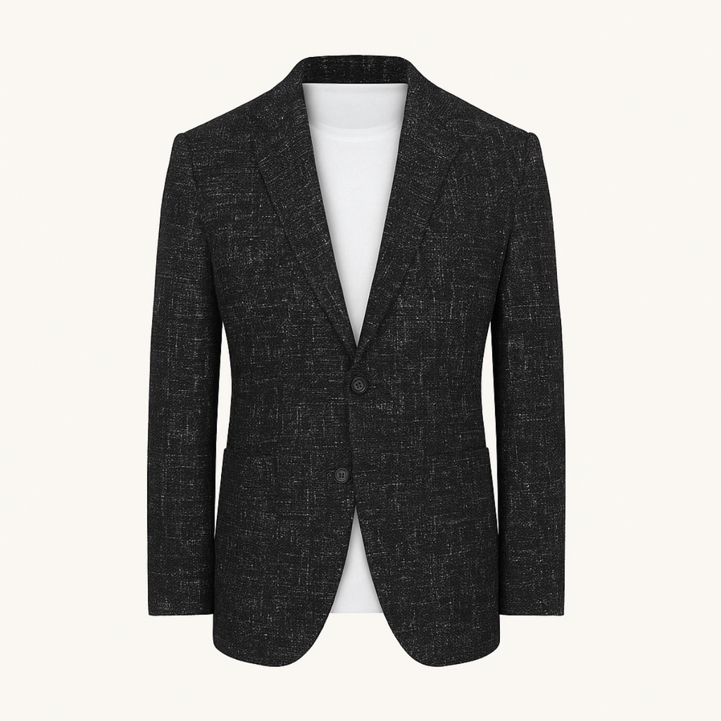 Men’s Checked Double Breasted Plaid Blazer - Wedding Guest