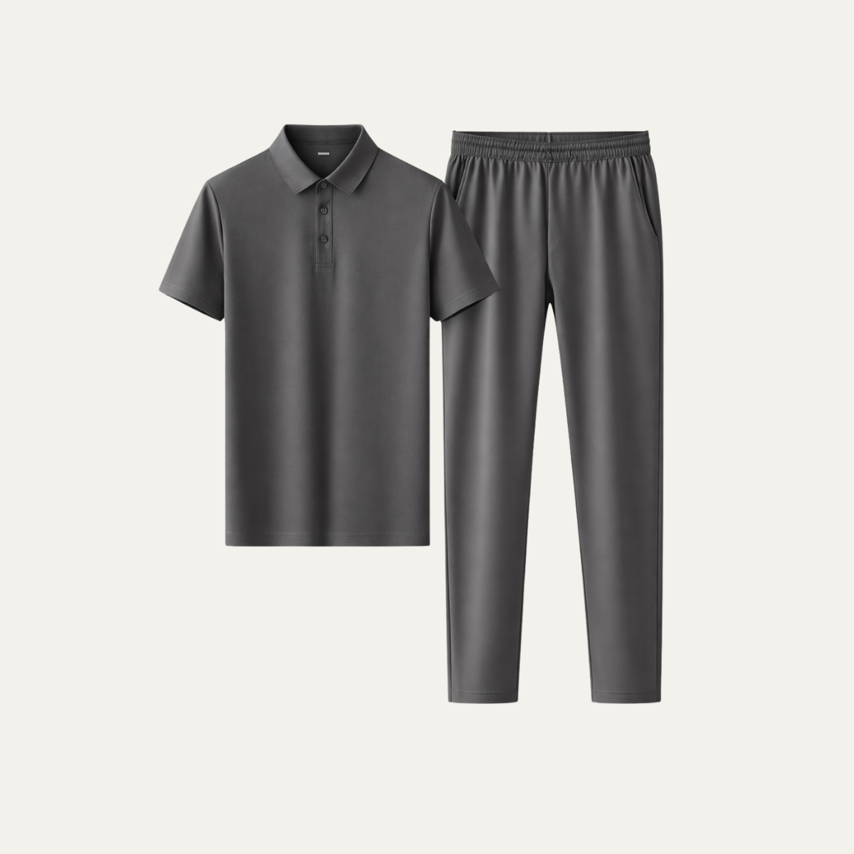 The Pinehill Ridge Men’s Summer Casual Set – Polo Shirt & Set