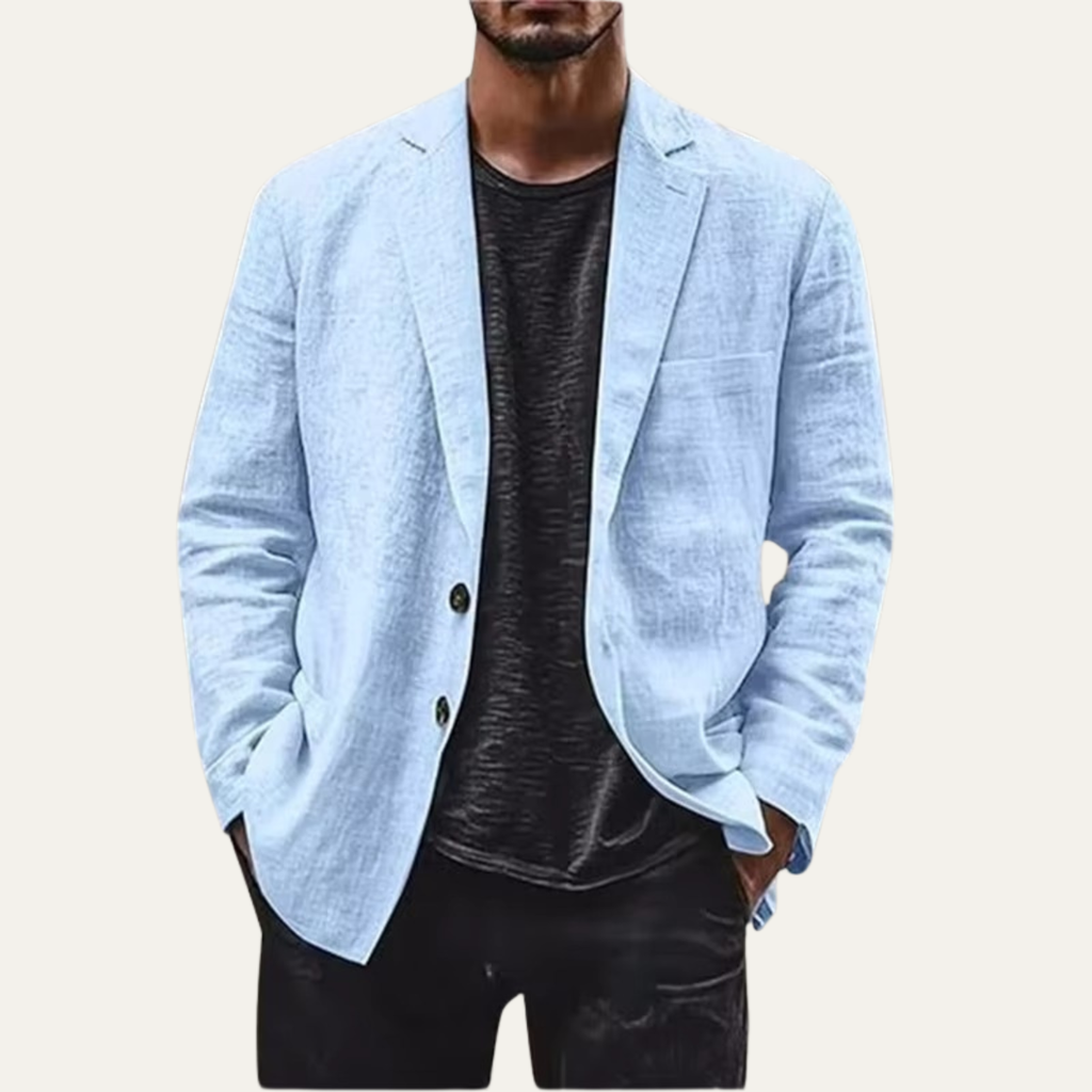 The Glenmere Men’s Linen Blazer Jacket