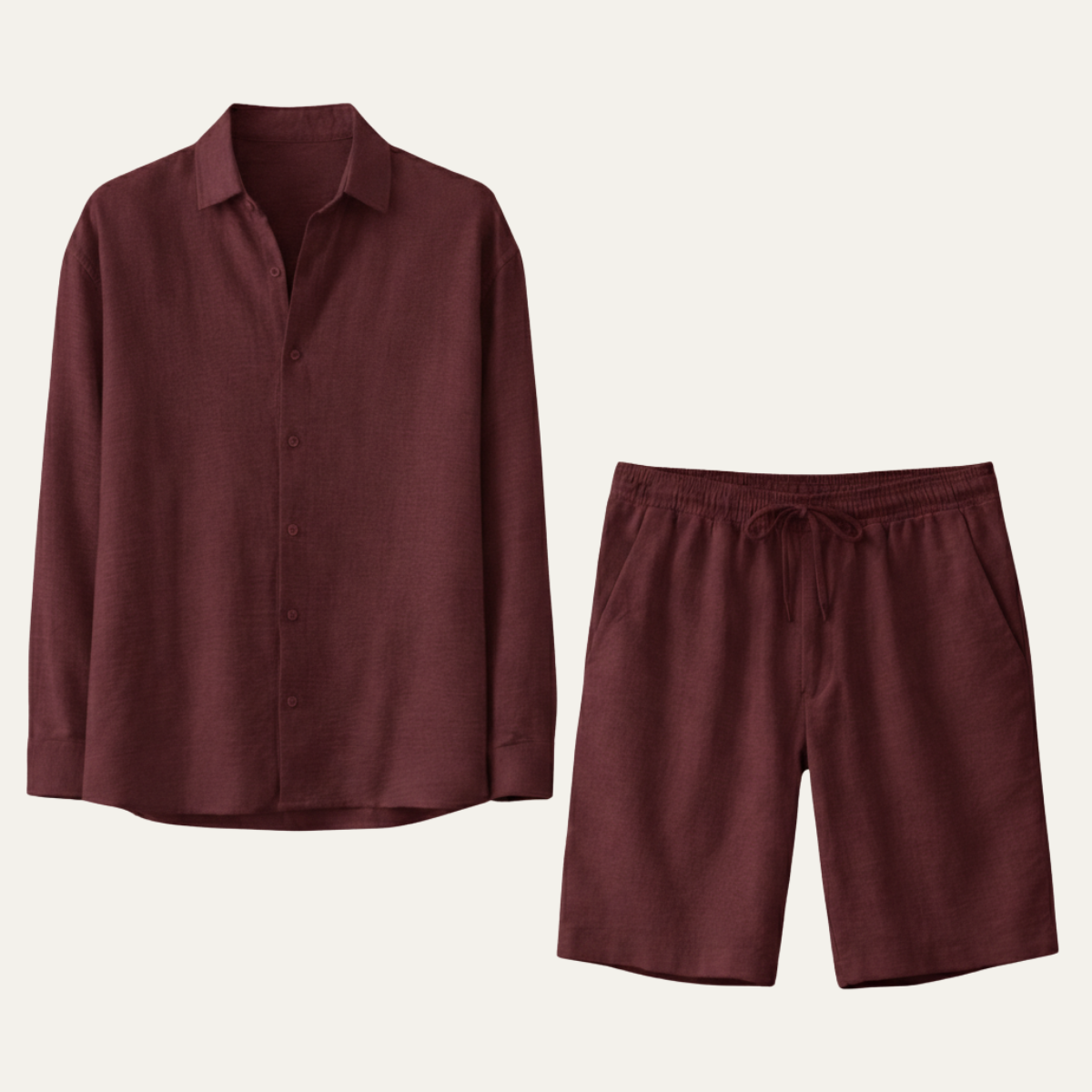 The Brighton Men’s Relaxed Oversized Cotton Button Up Shirt