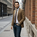 The Brookline Men’s Casual Blazer Jacket