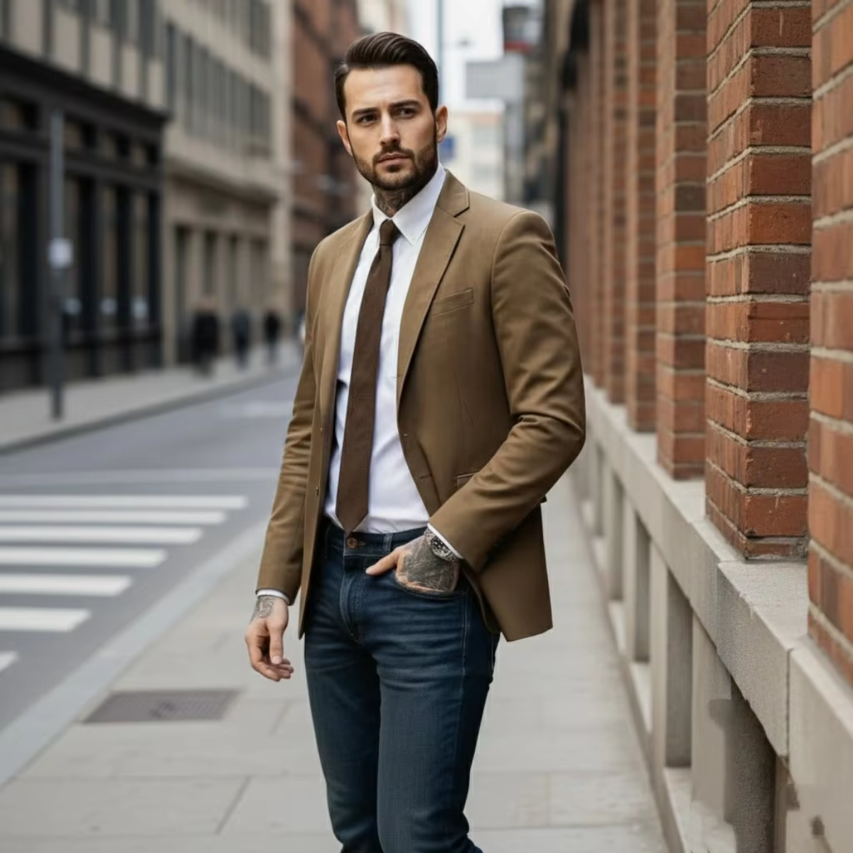 The Brookline Men’s Casual Blazer Jacket