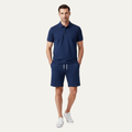 The Silverwood Men’s Lightweight Beachwear Set –Shirt & Shorts Set