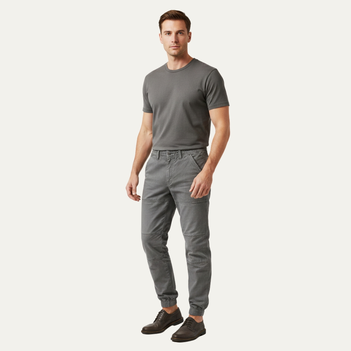 The Bayside Men’s Slim Fit Utility Casual Pants