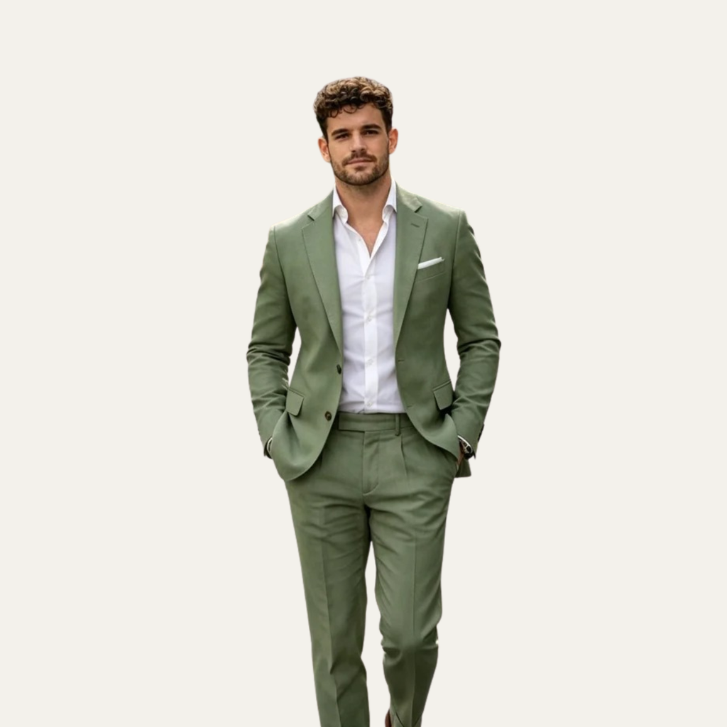 The Ventura Men’s Elegant Wedding Tuxedo Suit