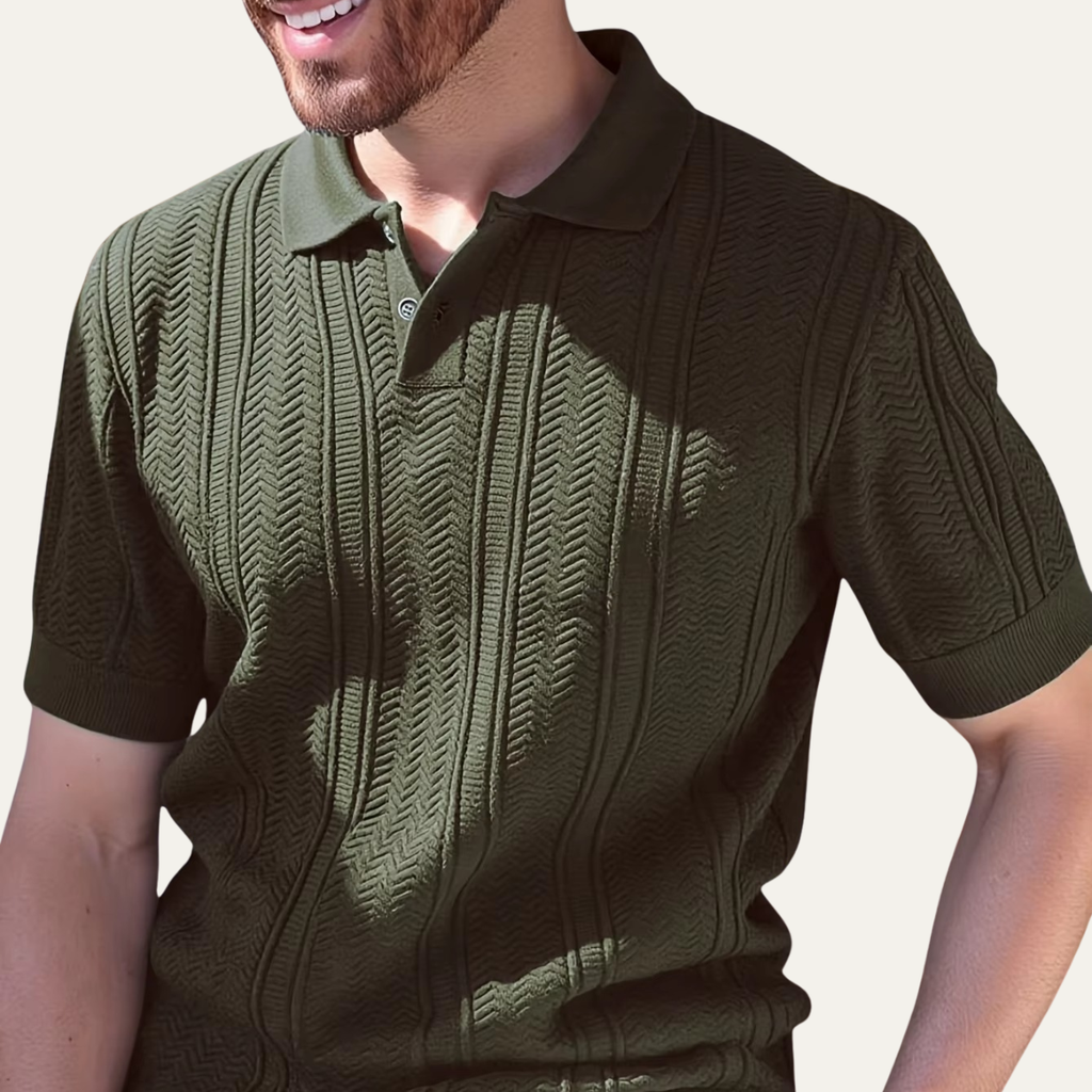 The Westbrook Men’s Smart Knit Polo Shirt