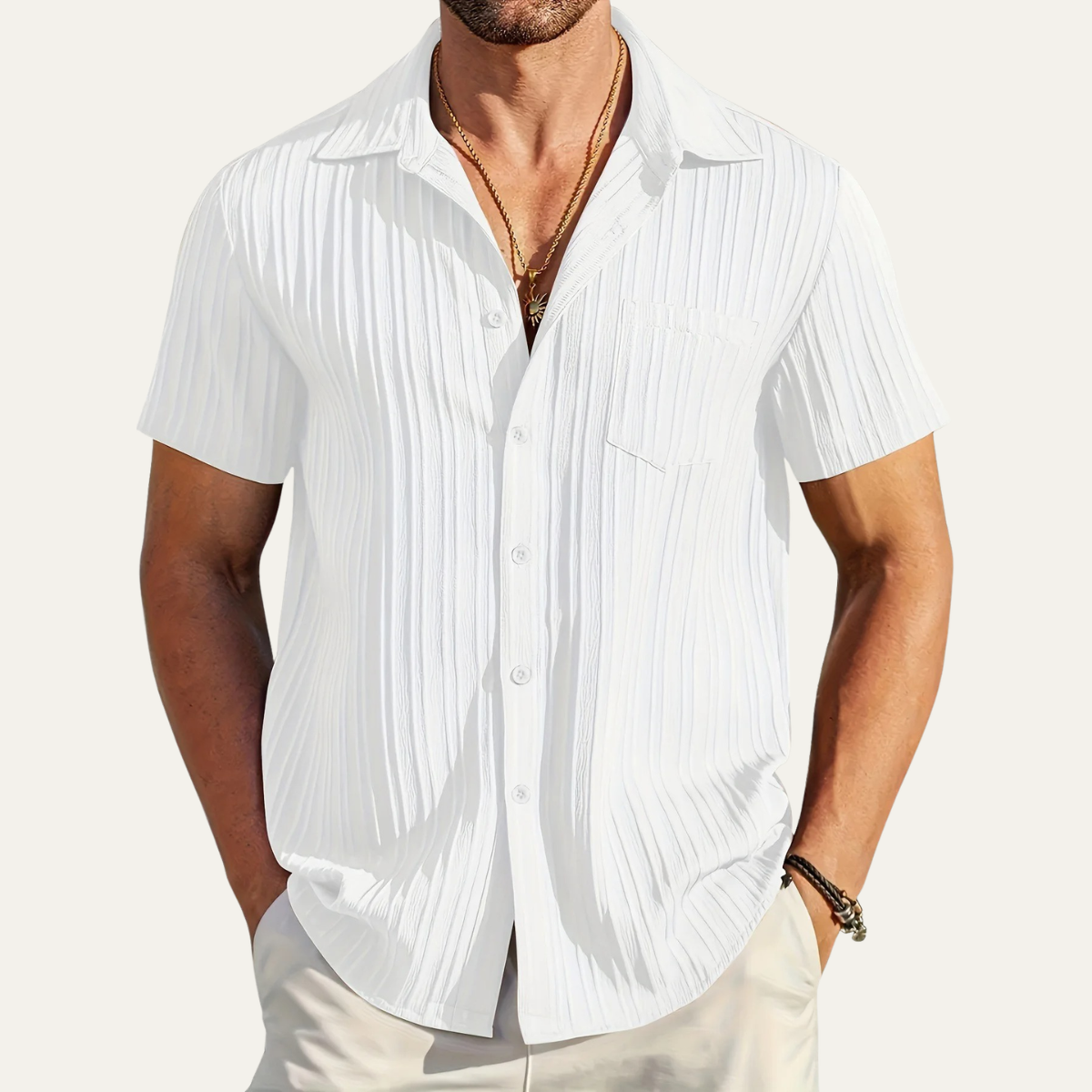 The Stonebridge Men’s Smart Casual Summer Shirt