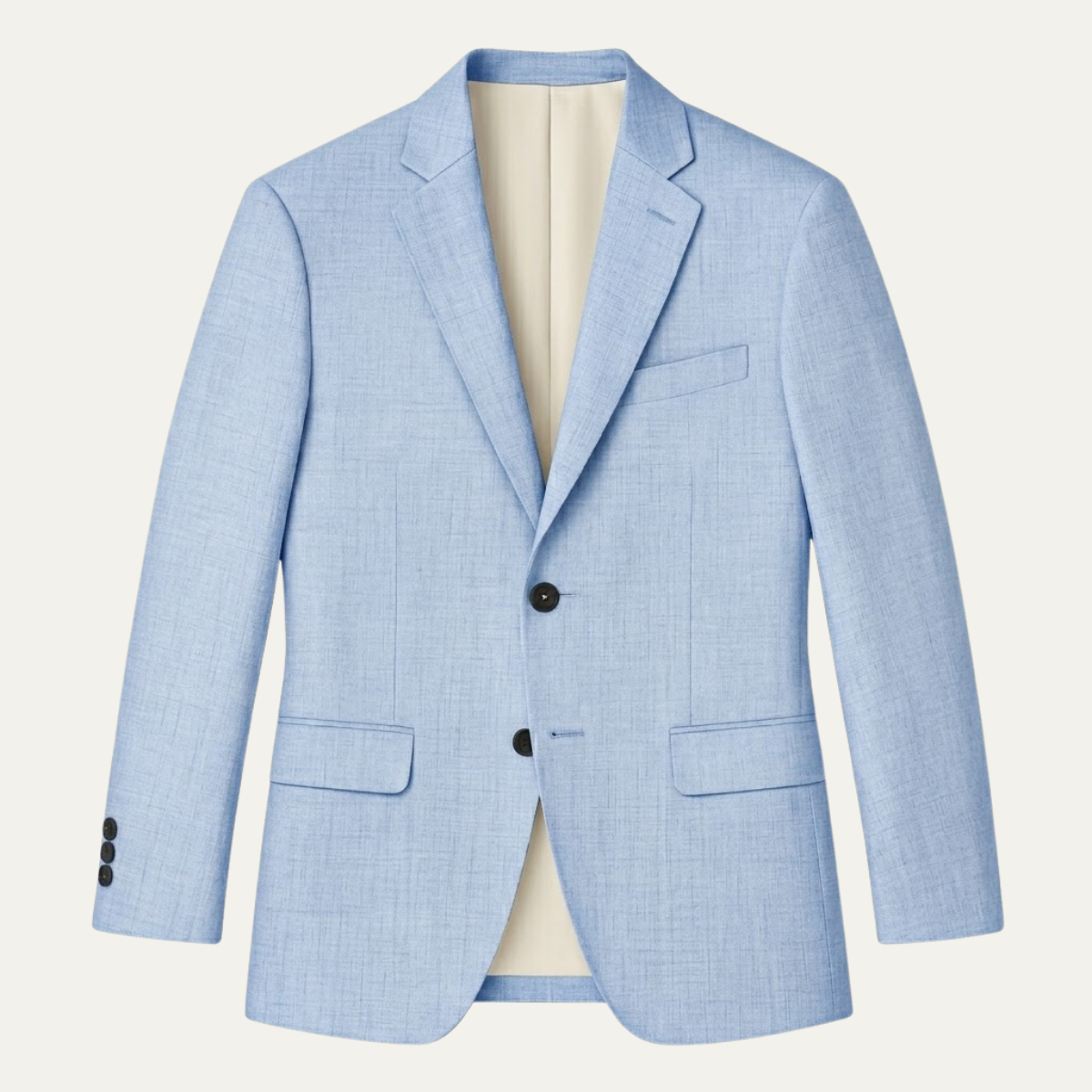 The Brenton Men's Smart Casual Slim Fit Linen Blazer - Wedding Guest