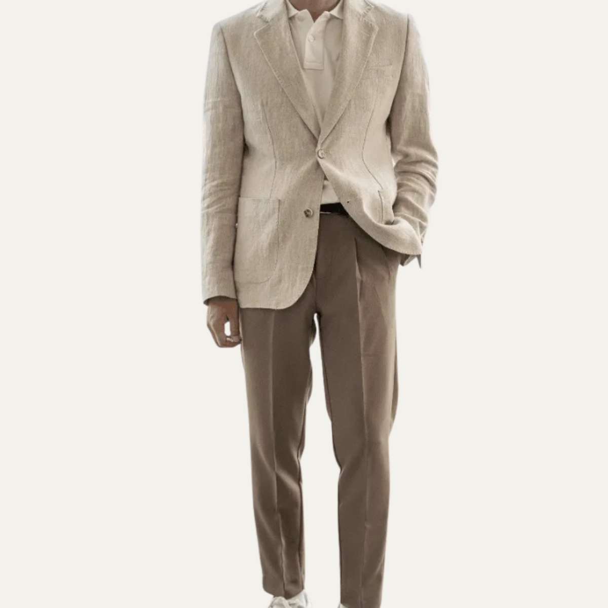 The Petaluma Men’s Old Money Linen Blazer
