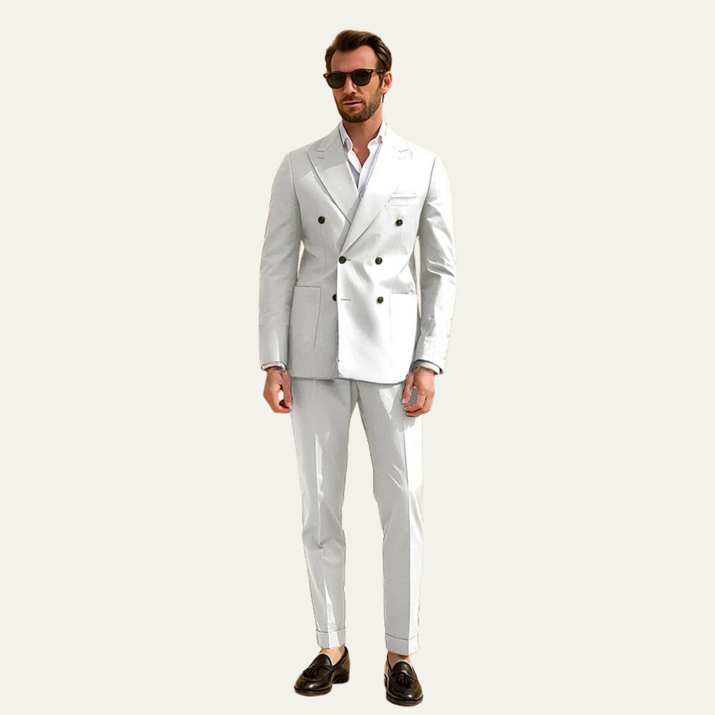 The Kenwood Men’s Double Breasted Wedding Suit