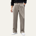 The Cottesloe Men’s Gurkha Wide Leg Pleated Smart Casual Dress Pants